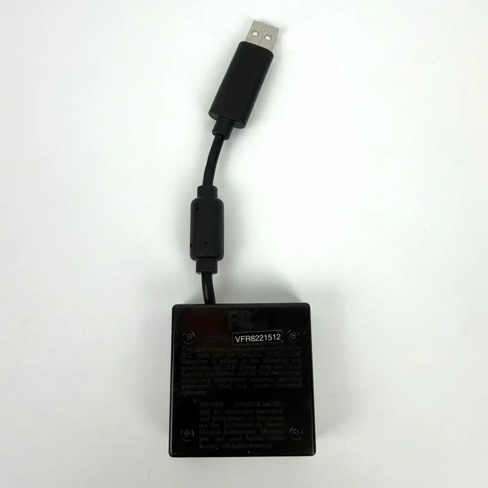 Rock Band USB Wireless Dongle Guitar Hero VFR8221512 PS2 PS3 Fender Stratocaster